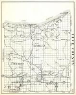 Luce County, McMillan, Columbus, Lakefield, Pentland, Lencell, McPhee, Peroid, Sage, Michigan State Atlas 1930c